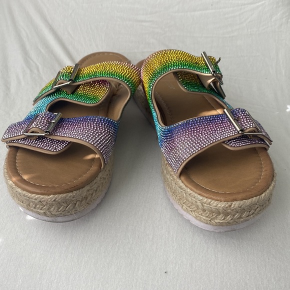 Multi color forever sandals - Picture 5 of 7